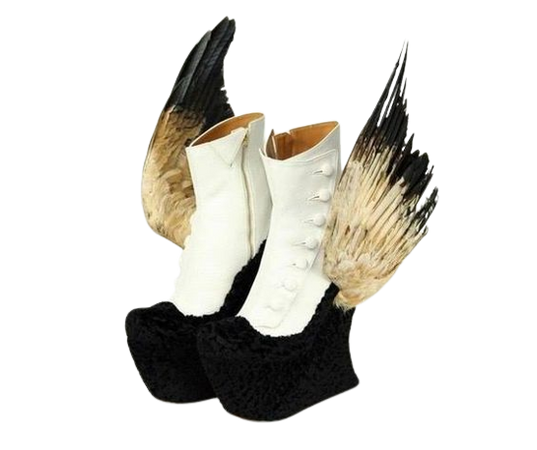 boots with wings