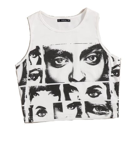 graphic tank top