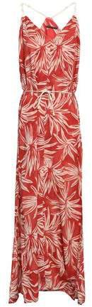 Printed Voile Maxi Dress