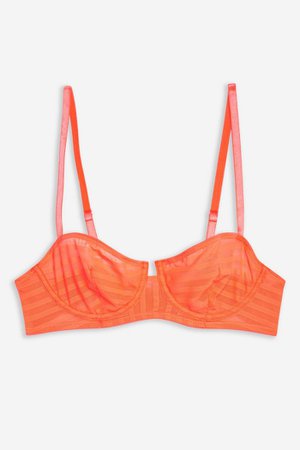 Lace And Ribbed Underwire Bra | Topshop