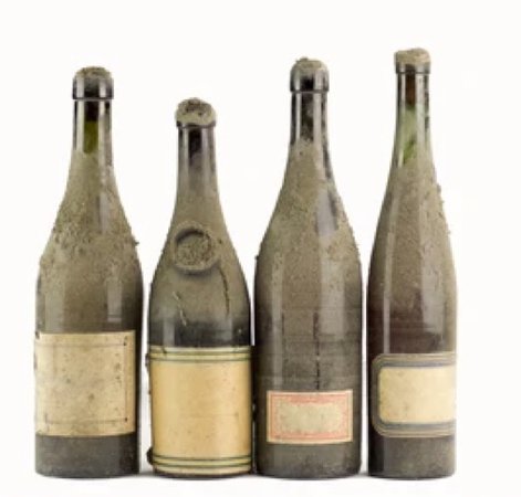 old vintage wine bottles