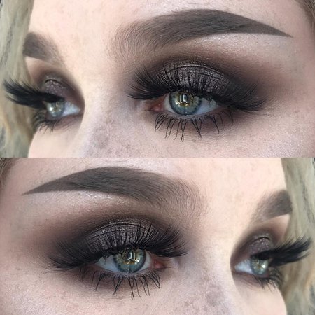helenesjostedt sur Instagram : Old smokey eye ✨ I used @tartecosmetics eyeshadows dreamer and multi-tasker from the tartelette palette | @maccosmetics instacurl mascara,…