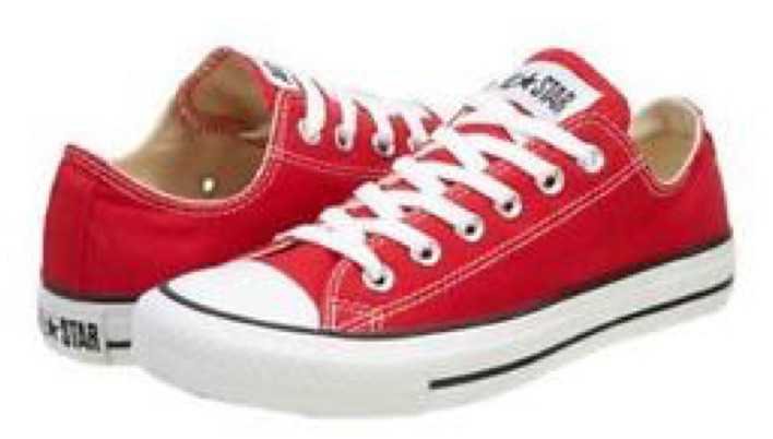 Red converse