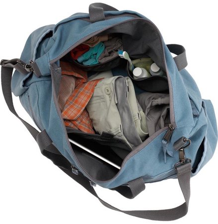 aesthetic blue backpack ❤︎