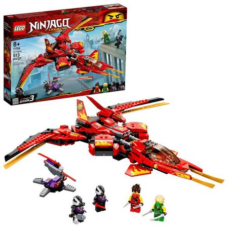 LEGO NINJAGO Legacy Kai Fighter Ninja Playset Building Kit 71704 : Target