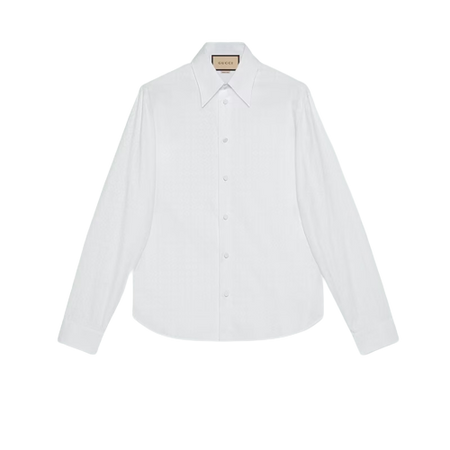 Gucci White Buttondown Shirt