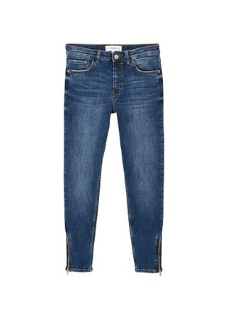 MANGO Crop skinny Isa jeans