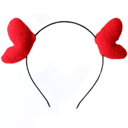 Blancho 2PCS Girls Stylish Deer-horn Headband Hairband Head Band Hair Accessories, Red - KE-BEA11058051-JASMINE02273