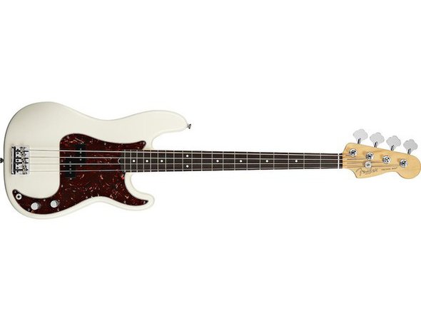 Fender Precision Bass white & red