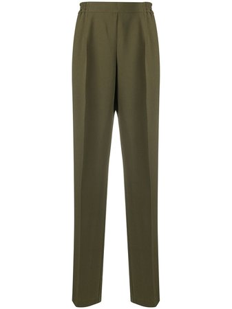 Green Nº21 high-waisted trousers 20IN2M0B0625336 - Farfetch