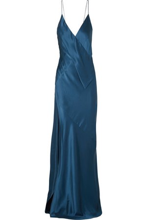 Michael Lo Sordo | Draped silk-satin gown | NET-A-PORTER.COM