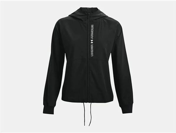Under Armour Women's Woven Full Zip Jacket at Amazon Women’s Clothing store