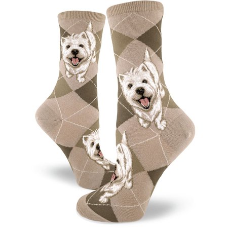 Westie Dog Socks | Women's Socks with West Highland Terriers - ModSock