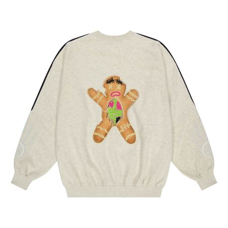 Tuewid Gingerbread man sweatshirts in cream - tuewid