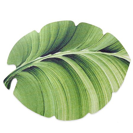 Tropical Leaf Laminated Placemat | Bed Bath & Beyond