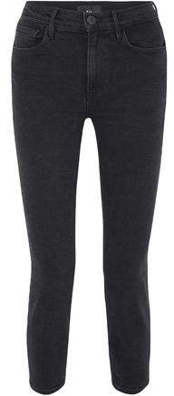 W4 Colette Cropped High-rise Slim-leg Jeans