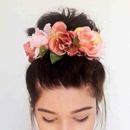 flower headband - Google Search