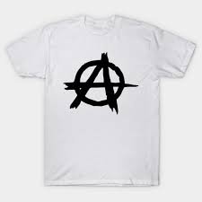 white anarchy tee shirt - Google Search