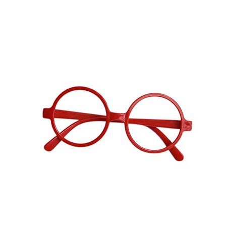 red frame glasses