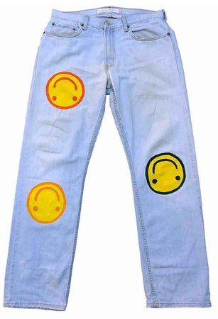 smiley jeans
