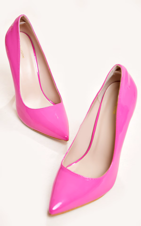 plt pink court heel