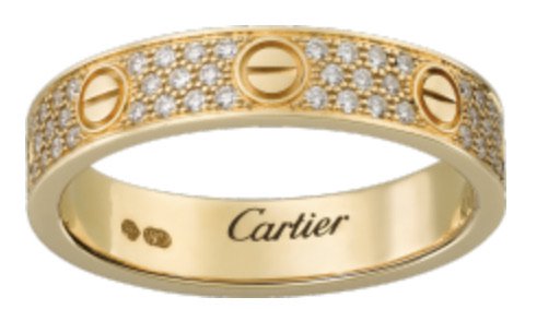 Cartier gold ring