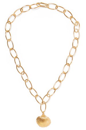 Aurélie Bidermann | Fortaleza gold-plated necklace | NET-A-PORTER.COM