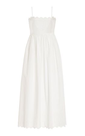 Maisie Embroidered Cotton Maxi Dress By Posse | Moda Operandi