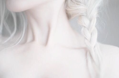 white pale aesthetic