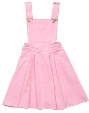 Pink overall skirt