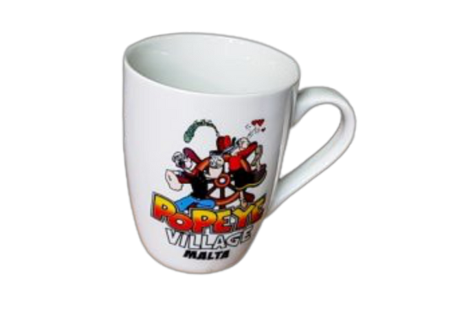 popeye village mug