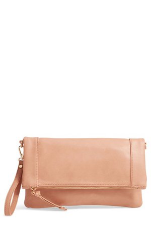 Sole Society | Marlena Faux Leather Clutch.Crossbody Bag | Nordstrom Rack