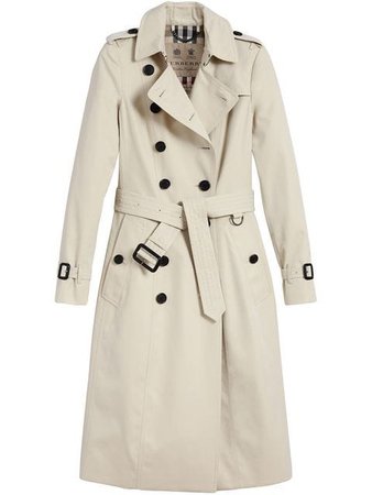 Burberry The Chelsea Extra-long Trench Coat - Farfetch