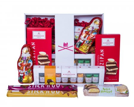 Niederegger Niederegger Marzipan Christmas Hamper | Brands | Niederegger | Chocolates Direct