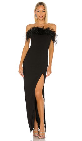 LIKELY Desi Gown in Black | REVOLVE