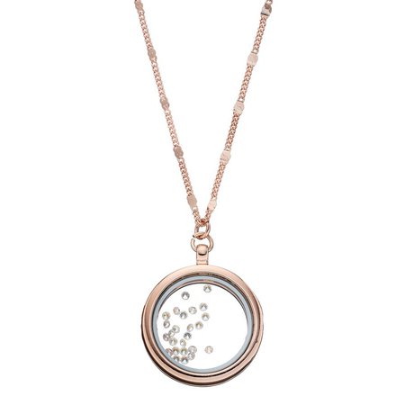 LC Lauren Conrad Long Round Shaker Pendant Necklace | Kohls