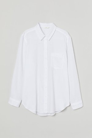 Cotton Shirt - White