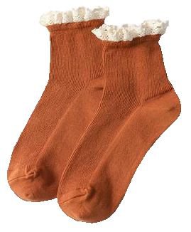 orange socks png filler