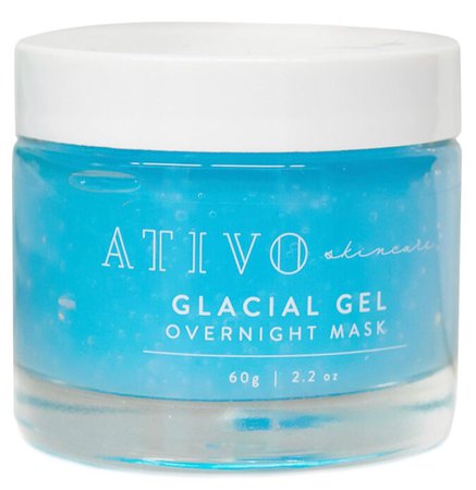 Ativo Skincare Glacial Gel Overnight Mask