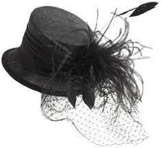 black and white hat and veil png - Google Search