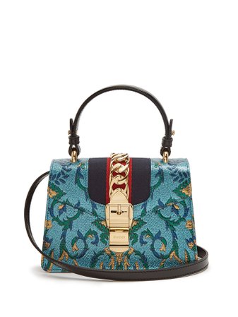 Sylvie mini brocade shoulder bag | Gucci | MATCHESFASHION.COM