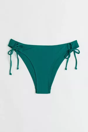 Bikini bottoms - Dark turquoise - FEMME | H&M FR