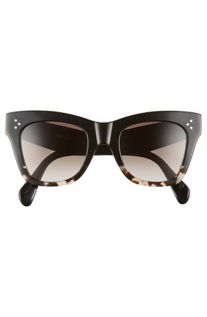Céline 50mm Gradient Butterfly Sunglasses | Nordstrom