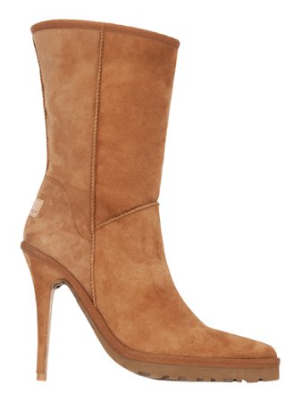 Y/project Y/project Ugg Ankle Boots