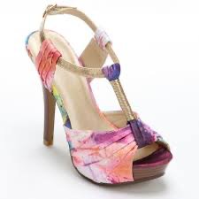 Floral Watercolor Heels