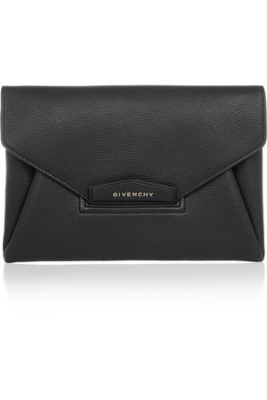 Givenchy | Antigona textured-leather clutch | NET-A-PORTER.COM