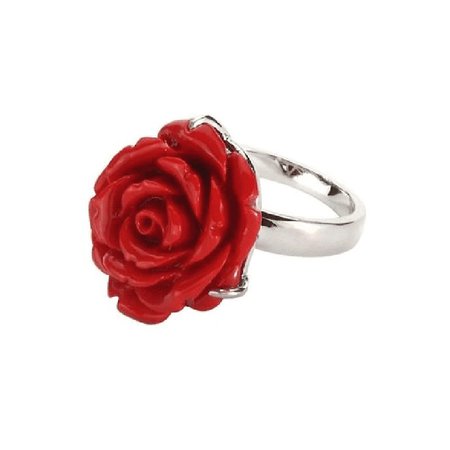 red rose ring