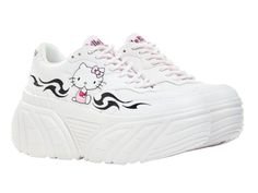 Bershka Hello Kitty Platform Sneakers