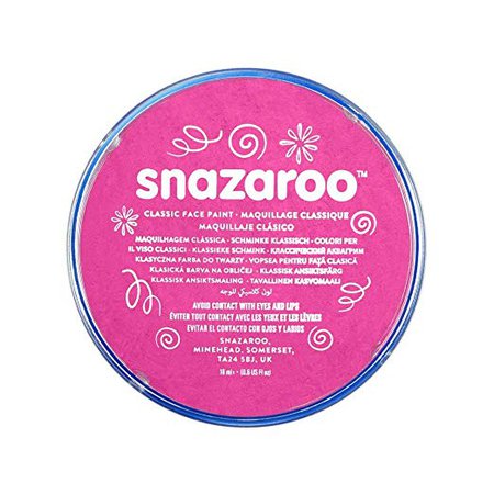 Amazon.com: Snazaroo 1118058 Classic Face Paint, 18ml, Bright Pink: Arts, Crafts & Sewing