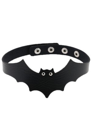 Vespertilio Black Bat Gothic Choker by Banned | Gothic